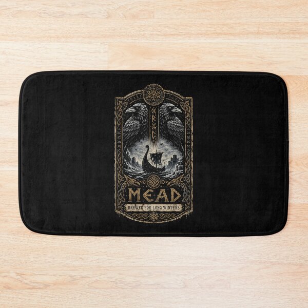 Item preview, Raven Banner Winter Mead Label designed and sold by agearb.