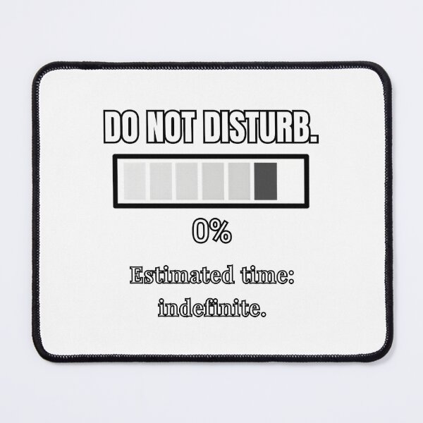 Item preview, Charging. Do Not Disturb. Social Battery Introvert Typography Tee designed and sold by Odd Serif.