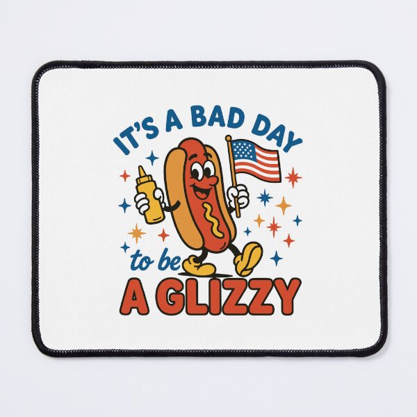 Item preview, It's a Bad Day to Be a Glizzy Patriotic Hot dog 4th of July Funny designed and sold by gunaone-design.