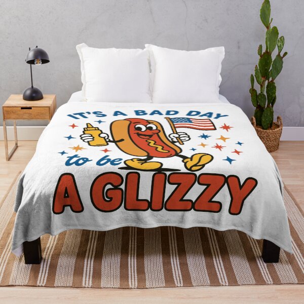 Item preview, It's a Bad Day to Be a Glizzy Patriotic Hot dog 4th of July Funny designed and sold by gunaone-design.