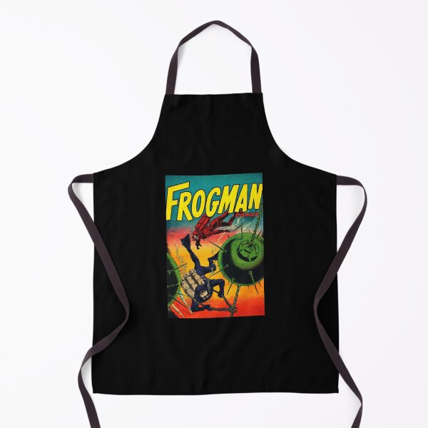 Item preview, Retro Frogman Navy Comic – Undersea Adventure Action Art designed and sold by Analog Aura .