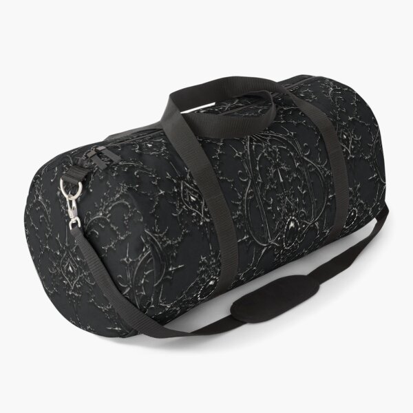 Item preview, All Black Gothic Damask - Ornate Monochrome Filigree designed and sold by cabuks.