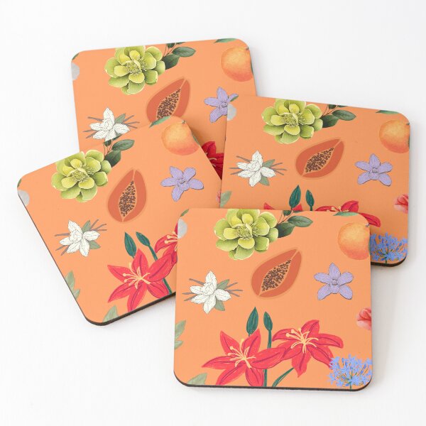 Item preview, Papayas and irises designed and sold by C DECO C.