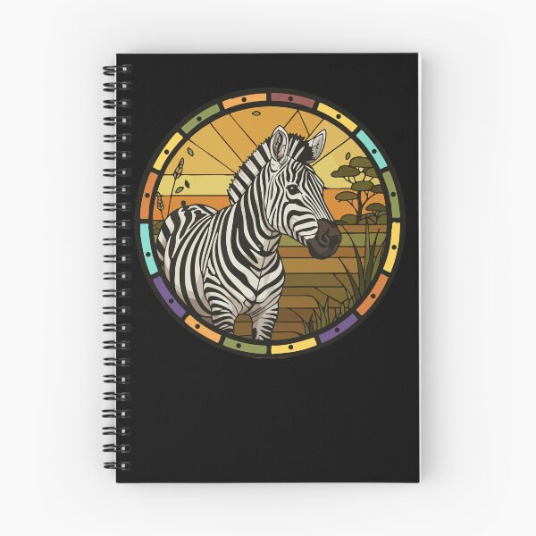 Item preview, African Zebra Stained Glass Wildlife Art designed and sold by d247.