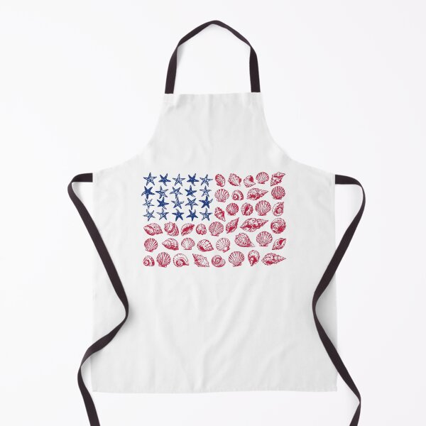 Item preview, USA Coastal Shell Patriotic Beach Lover Seashell American Flag 250th Anniversary 4th of July 250 Years USA 1776 2026 designed and sold by gunaone-design.