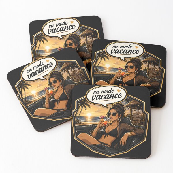 Item preview, Vacation Mode – Tropical Chill Summer Illustration designed and sold by AstraDrip Studio.