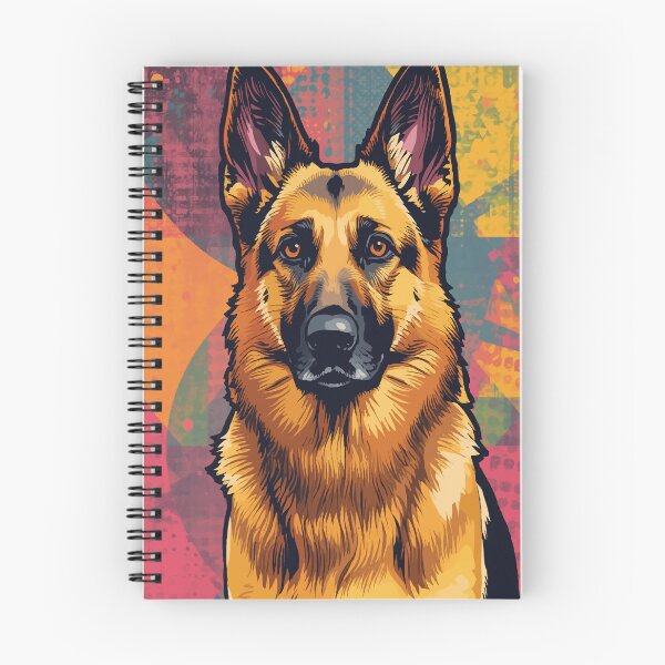 Item preview, Pop Art German Shepherd designed and sold by AbstractAnom.