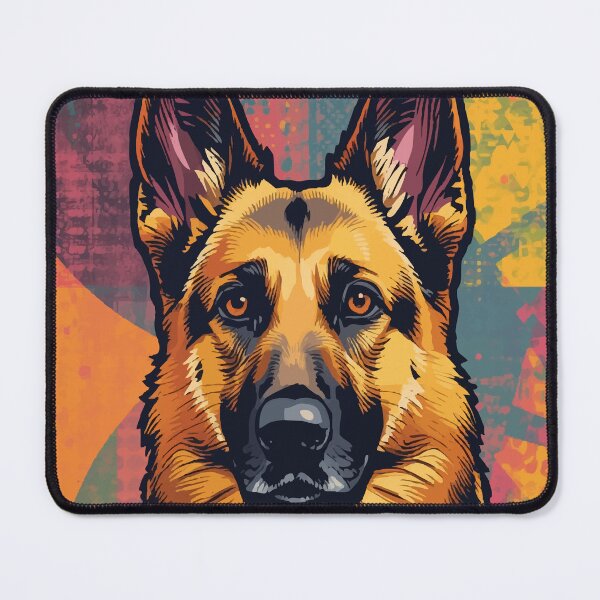 Item preview, Pop Art German Shepherd designed and sold by AbstractAnom.