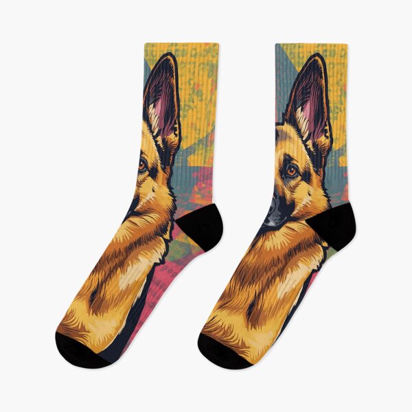 Item preview, Pop Art German Shepherd designed and sold by AbstractAnom.
