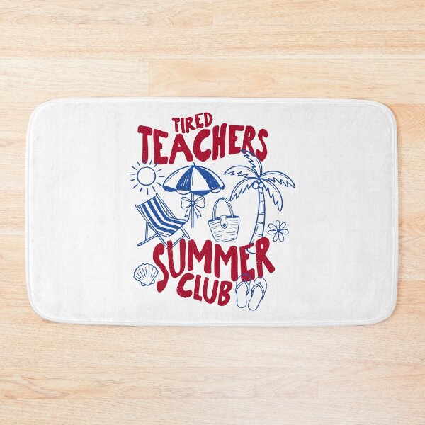 Item preview, Tired Teachers Summer Club - Funny Teacher Summer Last Day of School Summer Break Teacher Gift End of Year Teacher designed and sold by gunaone-design.