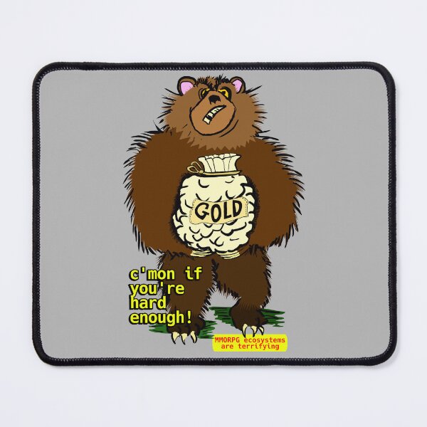 Item preview, MMORPG ecosystems - bears carry money designed and sold by LittleGreyMan2026.