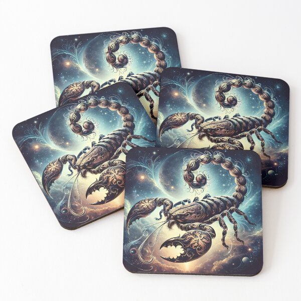 Item preview,  Celestial Scorpio – Zodiac Sign Cosmic Scorpion designed and sold by UmSkelig834.