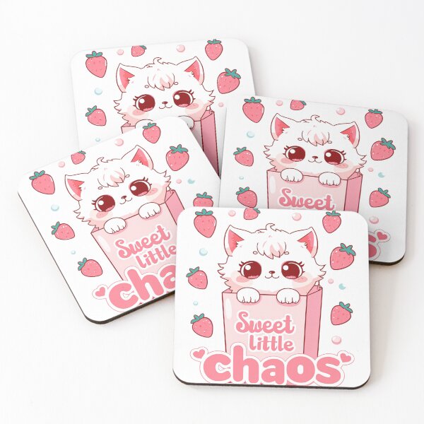 Item preview, Sweet Little Chaos Cat designed and sold by PurrfectClubArt.