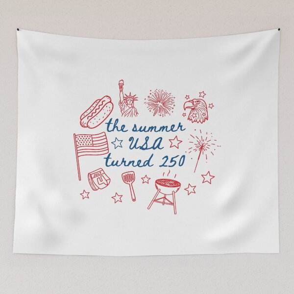 Item preview, The Summer USA Turned 250 Patriotic 250th Anniversary USA 250 Years 4th of July designed and sold by gunaone-design.