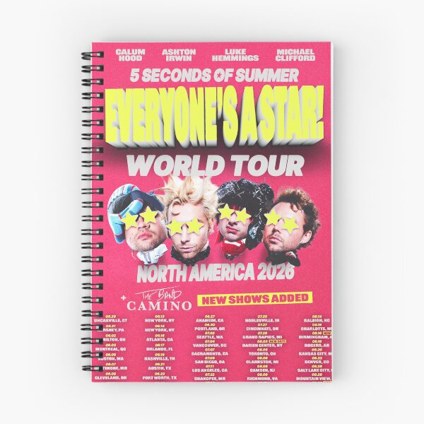 Item preview, fechas de la gira mundial Everyone Star 2026 bagaikan designed and sold by thwaitecharle99.