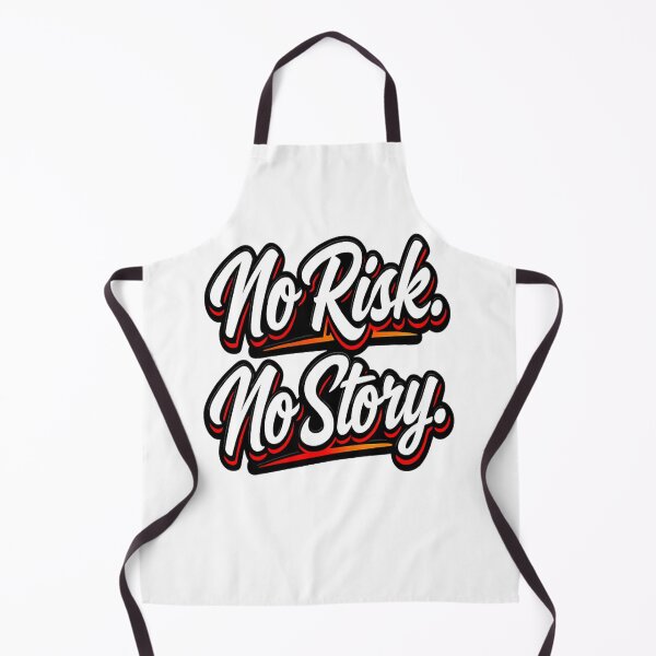 Item preview, No Risk No Story Motivational Quote Typography T-Shirt Design designed and sold by HorizonTrail.