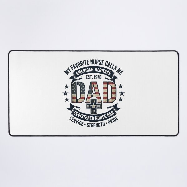 Item preview, My Favorite Nurse Calls Me Dad Shirt | Registered Nurse Dad Gift | RN Dad Design Classic T-Shirt designed and sold by podlook.