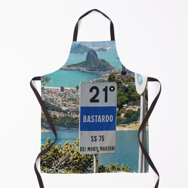 Item preview, Bastardo Sign in Rio de Janeiro - Italian Meme Aesthetic designed and sold by shakefuse.