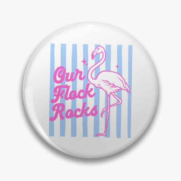 Item preview, Our Flock Rocks Flamingo Summer Family Funny Best Friends Besties Women Vacation designed and sold by gunaone-design.