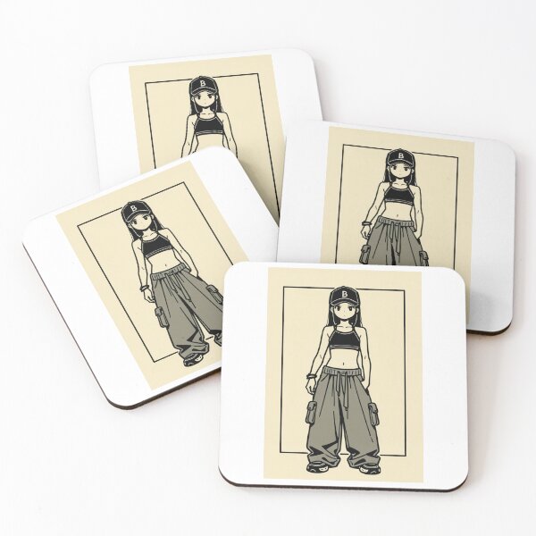 Item preview, Fashion - attitude woman crop cargo designed and sold by AnimeShin.