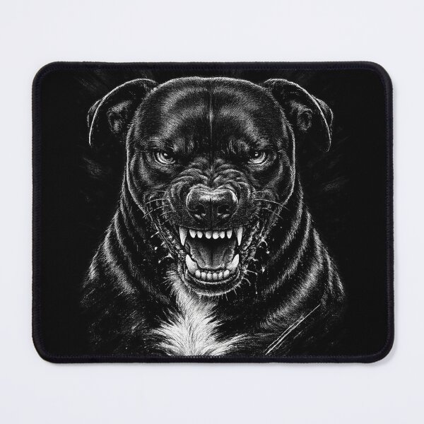 Item preview, Staffordshire Bull Terrier Dog Portrait designed and sold by TheSlowShore.