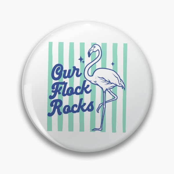 Item preview, Our Flock Rocks Flamingo Girl designed and sold by gunaone-design.