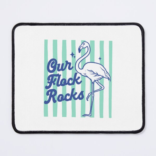Item preview, Our Flock Rocks Flamingo Girl designed and sold by gunaone-design.