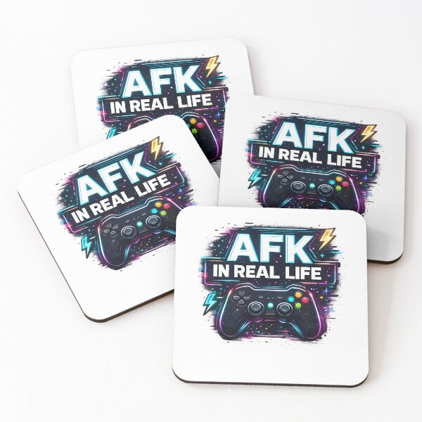 Item preview, AFK In Real Life designed and sold by PatiImagination.