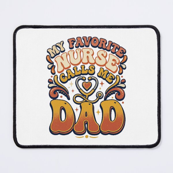 Item preview, My Favorite Nurse Calls Me Dad Shirt | Registered Nurse Dad Gift | RN Dad Design Classic T-Shirt designed and sold by podlook.
