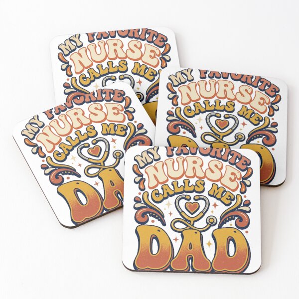 Item preview, My Favorite Nurse Calls Me Dad Shirt | Registered Nurse Dad Gift | RN Dad Design Classic T-Shirt  designed and sold by podlook.