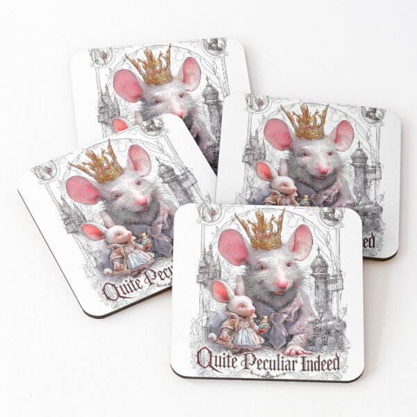 Item preview, Crowned Mouse and Peculiar Rabbit Fantasy designed and sold by ArtbyJustis.