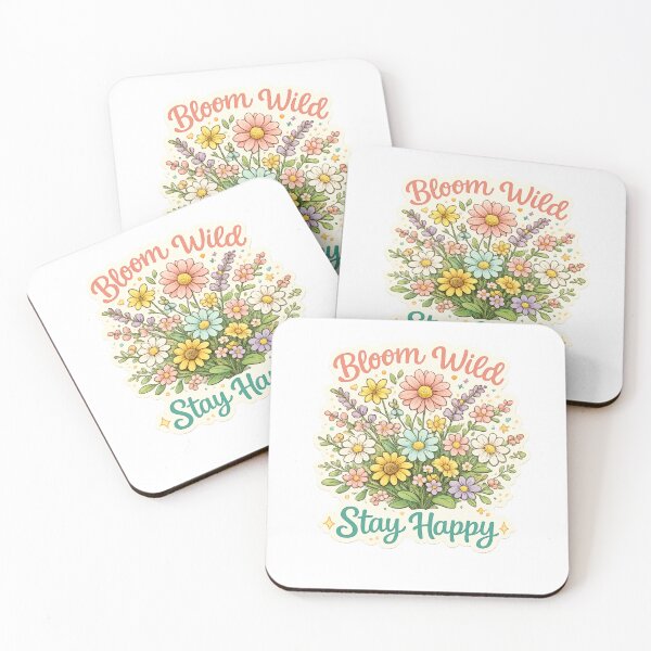 Item preview, Bloom Wild Stay Happy designed and sold by 0606PM.