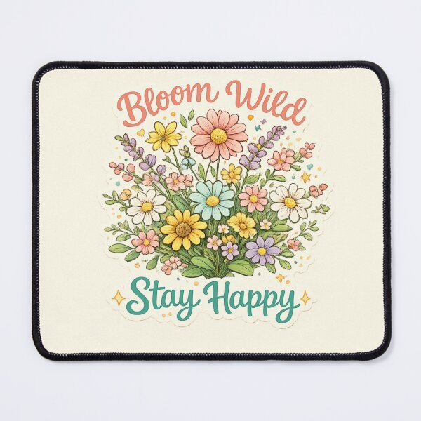 Item preview, Bloom Wild Stay Happy designed and sold by 0606PM.