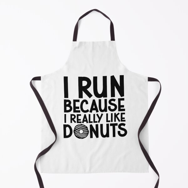 Item preview, I Run Because I Really Like Donuts designed and sold by gunaone-design.