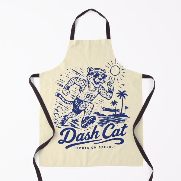 Item preview, Vintage Cheetah Sprinter Dash Cat Spots On Speed designed and sold by 89shirts.