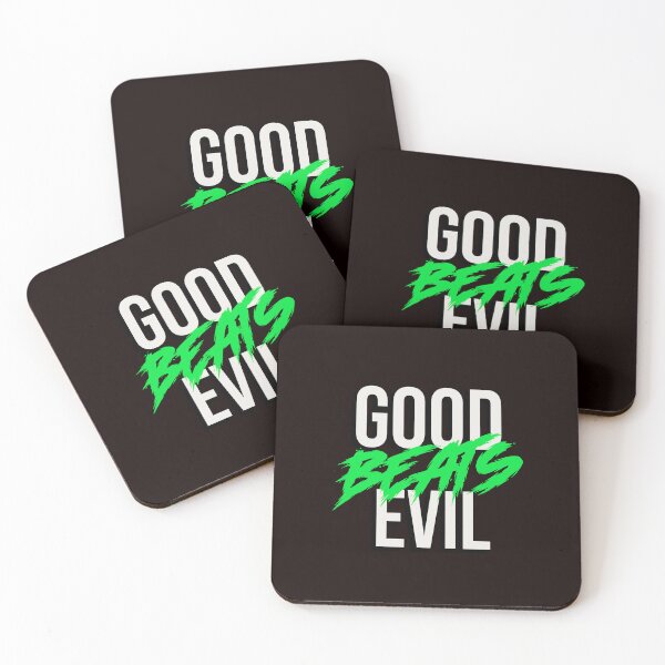 Item preview, GOOD BEATS EVIL | CORE INSIGHTS SERIES — NEON VICTORY EDITION designed and sold by WitLounge.