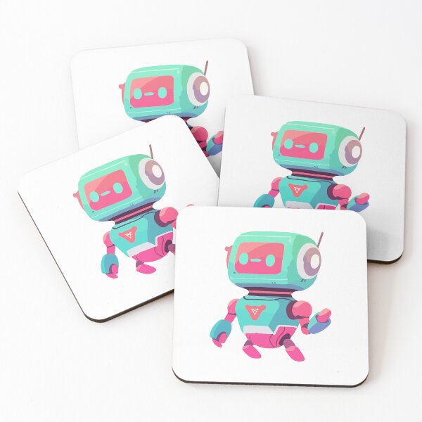 Item preview, Cartoon Tiedye Bot designed and sold by Crypto-NFT22.