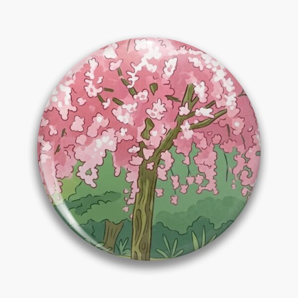 Item preview, Pink Weeping Cherry in Park designed and sold by AirCrayons27.