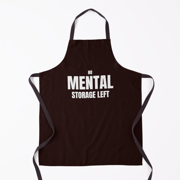 Item preview, No Mental Storage Left – Funny Brain Overload Design designed and sold by ArtPer-design.