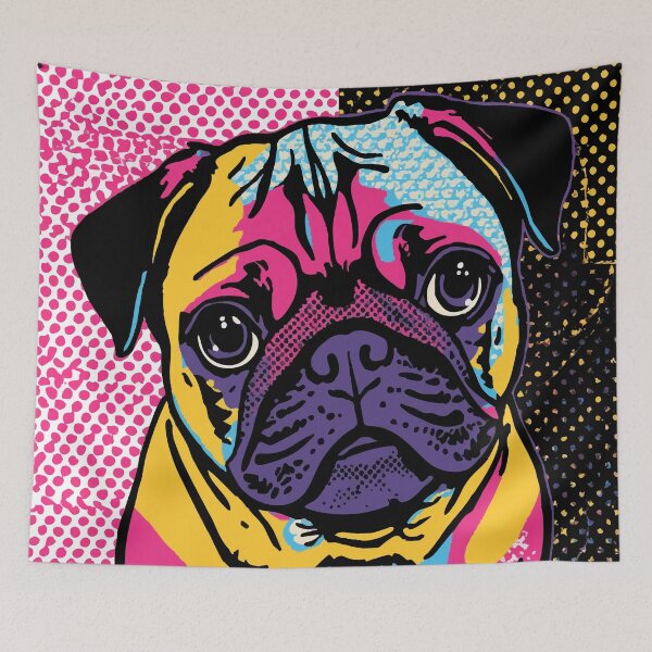 Item preview, Pop Art Pug designed and sold by AbstractAnom.