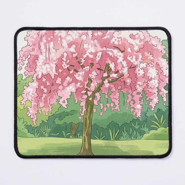 Item preview, Pink Weeping Cherry in Park designed and sold by AirCrayons27.