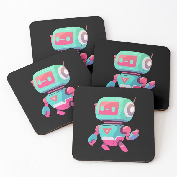 Item preview, Cartoon Tiedye Bot designed and sold by Crypto-NFT22.