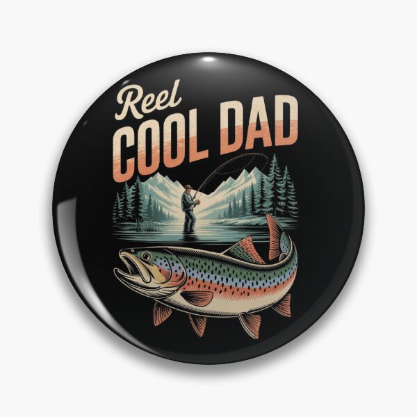 Item preview, Reel Cool Dad Fishing New Dad Life Happy Father's Day Papa designed and sold by ZACK ART.