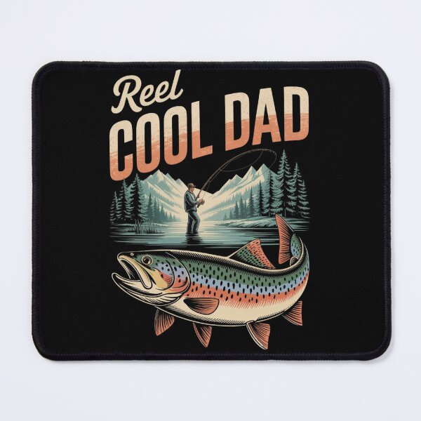 Item preview, Reel Cool Dad Fishing New Dad Life Happy Father's Day Papa designed and sold by ZACK ART.