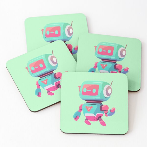 Item preview, Cartoon Tiedye Bot designed and sold by Crypto-NFT22.