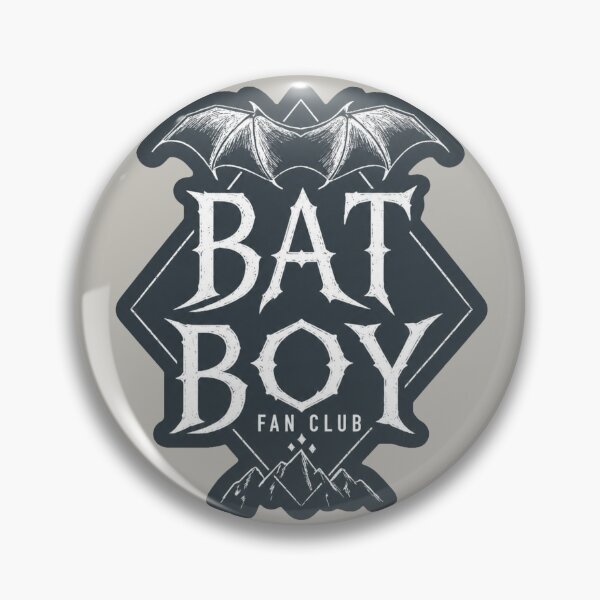 Item preview, Bat Boy Fan Club – Gothic Mountain Crest designed and sold by Drukva.
