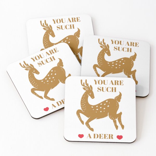 Item preview, You Are Such A Deer Valentine Pun designed and sold by DPattonPD.