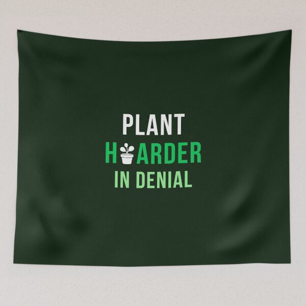 Item preview, Plant Hoarder In Denial Funny Plant Lover Sticker Plant Mom Gift Crazy Plant Lady designed and sold by TongTang.