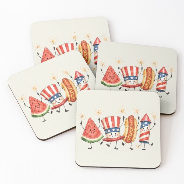 Item preview, Funny Watermelon Hotdog Firework, 250th Anniversary USA designed and sold by sparkfavs.