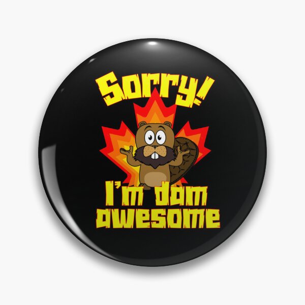 Item preview, Dam Awesome Beaver Poster Design Today Graphic Art designed and sold by LisaAlma.